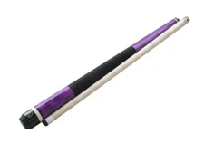 Champion ST purple Pool Cue Stick-11.75mm Tip, 58",  Glove,Two Black layer tips