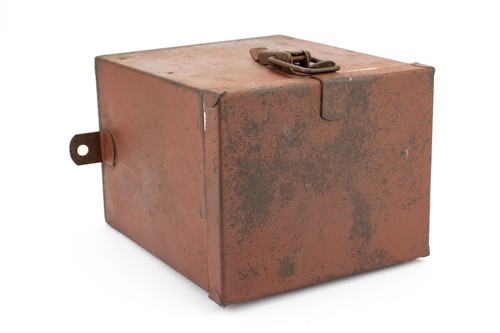 WWII Panzer Marder / Grille Storage Box Kasten originale tedesco Wehrmacht WW2 - Foto 4 di 8
