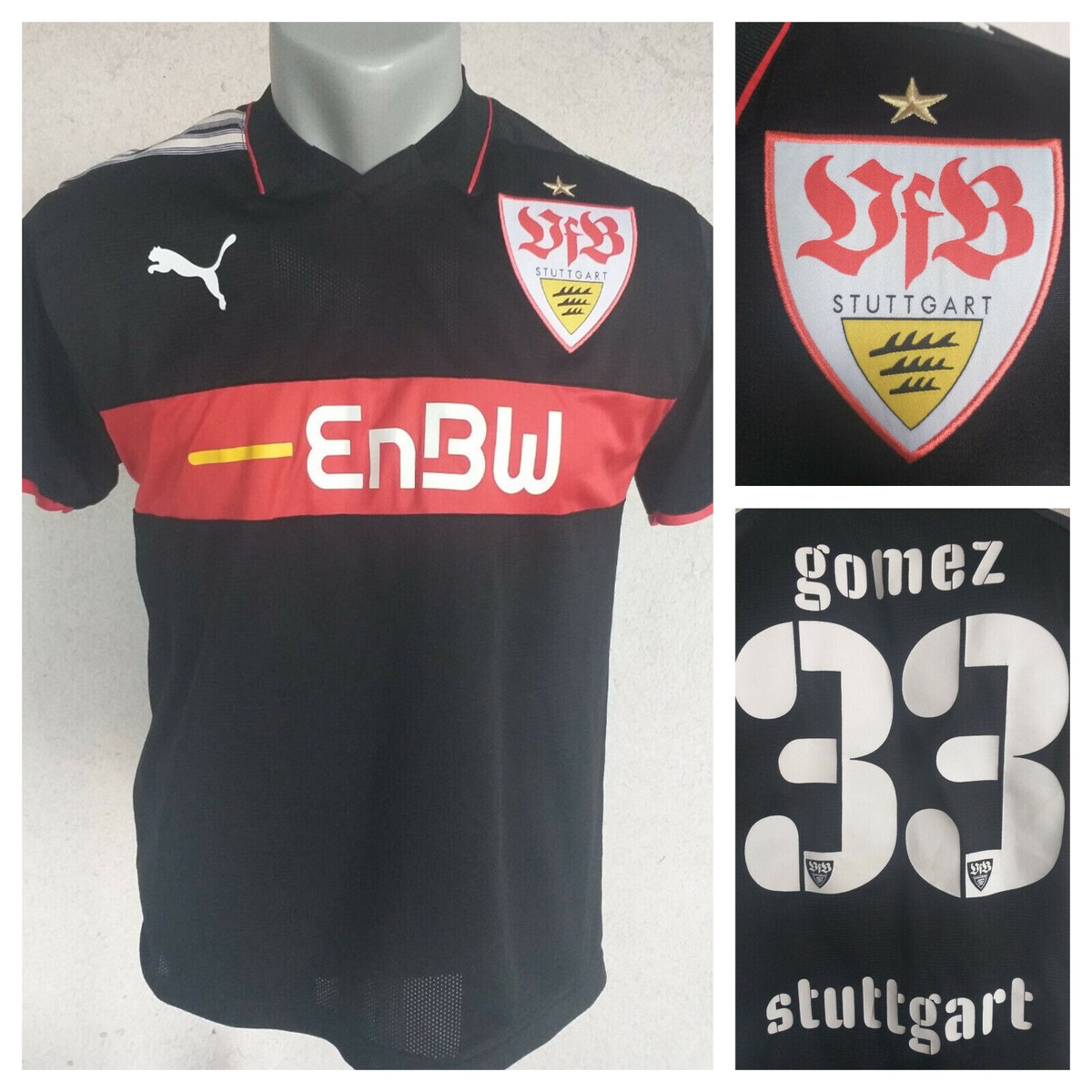 PUMA - VfBシュトゥットガルト 2008-2009シーズン アウェー用ユニフォーム PUMA - VfBシュトゥットガルト 2008-2009シーズン アウェー用