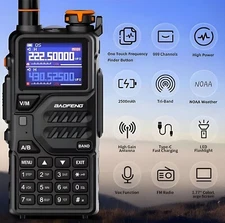 Baofeng K5 PLUS New 2024  High 10w Two-Way Radio Long Range 999CH USB Ham Radio