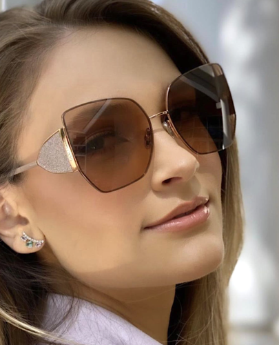 NEW Jimmy Choo River/S-763/HA Sunglasses 61mm 100% Authentic