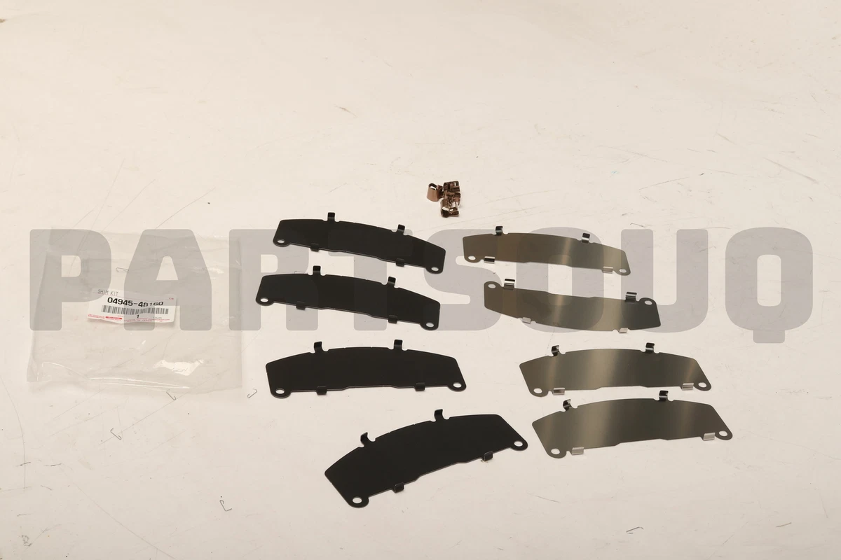 0494548160 Genuine Toyota SHIM KIT, ANTI SQUEAL, FRONT 04945-48160  