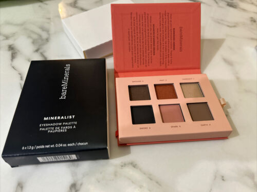 BAREMINERALS *MINERALIST*Eyeshadow Palette (BURNISHED) 6x1.3g (0.04 Oz Each) - Picture 4 of 4