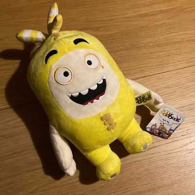 Oddbods Yellow Bubbles Mädchen 12 Zoll weiches Plüschtier eine Animation BRANDNEU mit Etikett