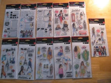 Hampton Art Rongrong Clear Stamp Sets U CHOOSE NEW!