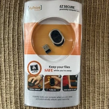 VuPoint EZ Secure Keychain USB Proximity Computer Lock SK-MT01-VP-V1T1