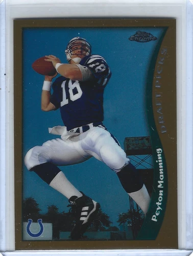 1998 Topps Chrome Peyton Manning Rookie Card #165 🏈🔥HOF'er🔥🏈