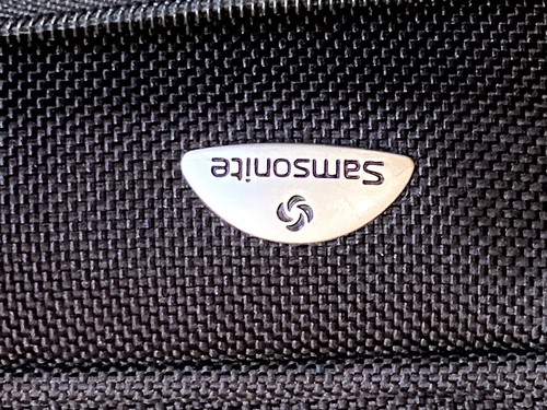 Samsonite Wheeled Rolling Carry-On Briefcase Travel Trolley Luggage Bag | Black - Picture 8 of 11