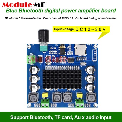 TPA3116D2 Bluetooth 5.0 2.1 Channel 2*50W+100W Digital Power Amplifier Board DIY - Picture 37 of 40