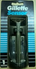Gillette Sensor Razor Refill Metal shaver Handle Made in USA fit Excel Cartridge