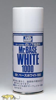 Mr. Base White 1000 - Spray - Mr. Hobby / Gunze Sangyo - B518 - 58,53 EUR / 1l