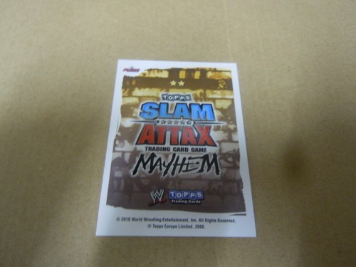 Carte catch Slam Attax Mayen 2010 Rouge - Goldust - Picture 2 of 2