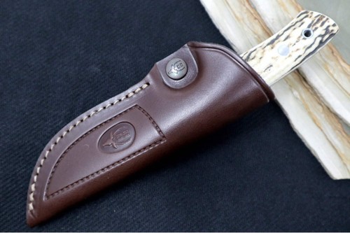 Muela Knives Kodiak-10A Fixed Blade - Genuine Stag Handle / X50CrMoV15 Stainless - Picture 4 of 4