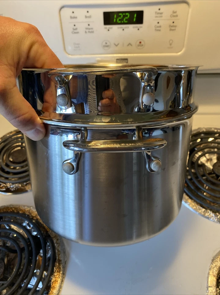 Cuisinart Stainless Steel 8 Qt Strainer With Stock Pot No Lid - Image 4 of 4