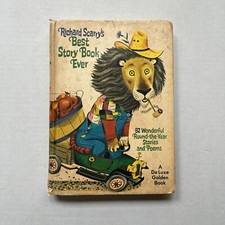 Richard Scarry's Best Story Book Ever 82 Stories Poems Vintage Hardcover 1971