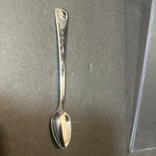 Vintage Gerber Oneida Baby Spoon 5.5” Engraved - “Elise 9/14/93”