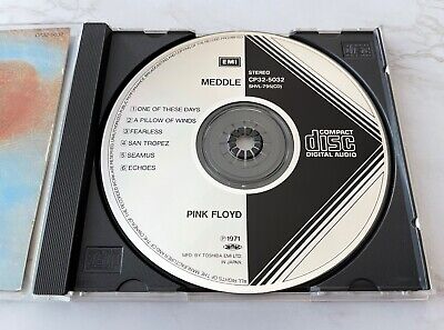 Pink Floyd Meddle CD 1ST JAPAN PRESS! BLACK TRIANGLE EMI Pink Floyd Meddle CD 1ST JAPAN PRESS! BLACK TRIANGLE EMI
