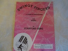 Swingy fingers for piano 12 studies in popular music Stanford King