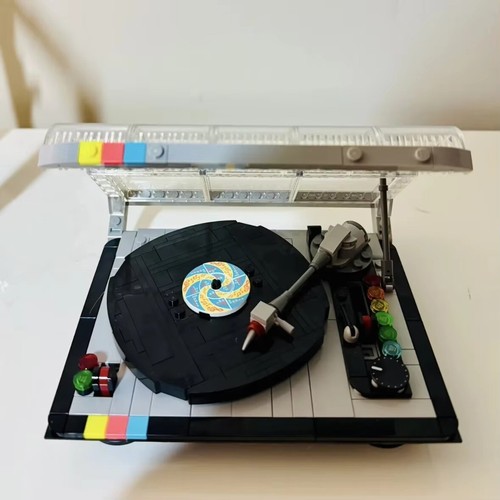 310PCS Retro Record Player Building Blocks – Music Toy Model MOC Gift Set - Bild 9 von 24