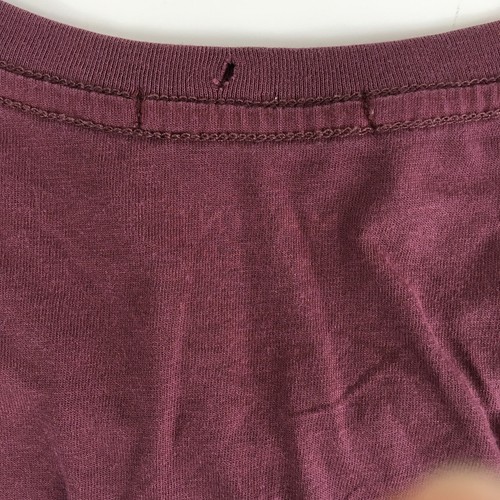 MARINE LAYER Crewneck T-Shirt, Men's M, Maroon with Van Graphic 13272 - Picture 4 of 9