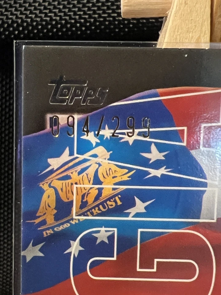 2023 Topps Series 2 Michael Harris II Favorite Son Black parallel #94/299 FS-8 - Image 3 of 3