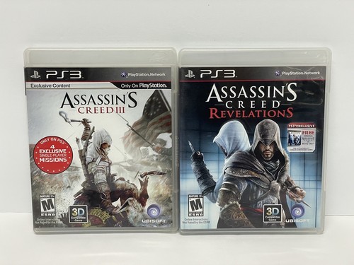 Assassins Creed Brotherhood & Revelations Complete w/ manual CIB mint discs PS3 - Picture 2 of 15