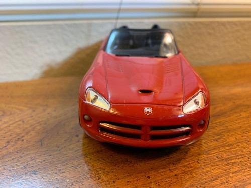 VINTAGE Dodge Viper RC Car 1:32 Scale DaimierCrysler 2002 +Controller WORKS Rare - Picture 4 of 12
