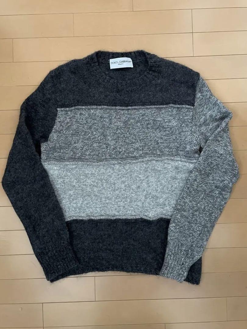 Dolce&Gabbana Men M 90S Vintage Knit Maglie Elegant Cozy