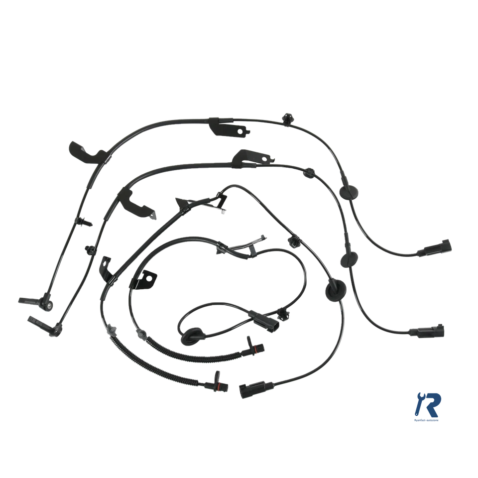 4 x Sensor de velocidad de rueda ABS delantero trasero R & L para Jeep calibre Compase Patriot tracción delantera Foto 4 de 4