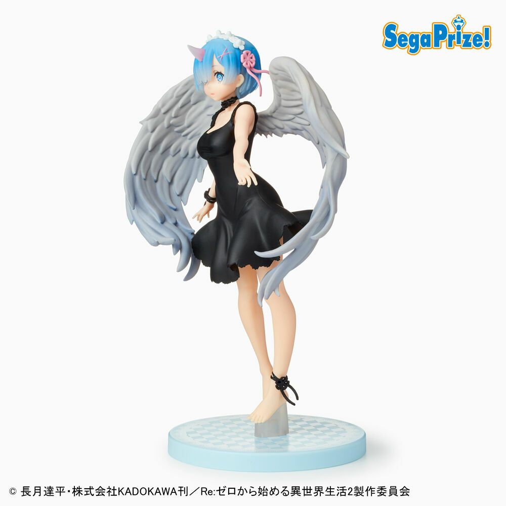 Re Zero Rem Figure fallen Angel Ver. SEGA JP | eBay