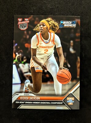 2024 Bowman U Now March Madness Rickea Jackson #17 Tennessee Volunteers