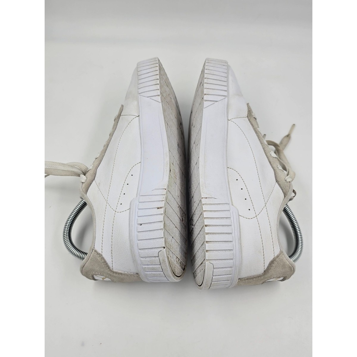Puma Women's Carina 2.0 Laser Cut White/Pristine/Gold
