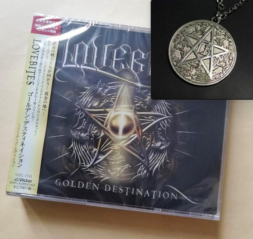 LOVEBITES/アナログ/GOLDEN DESTINATION /レコード Lovebites Golden Destination First Limited Edition CD