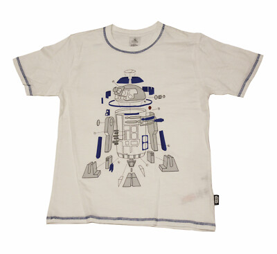 Offiziell lizenziertes Jungen Disney Star Wars R2 D2 T-Shirt Oberteil Alter 5-14 Jahre 