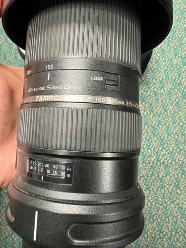 Tamron A011 AF 150-600mm f5-6.3 VC Di SP USD Lens For Canon EF NEAR MINT Free SH - Picture 6 of 21