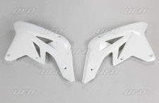 SUZUKI RMZ 250 4T 2007-2009 COPPIA CONVOGLIATORI RADIATORE BIANCO