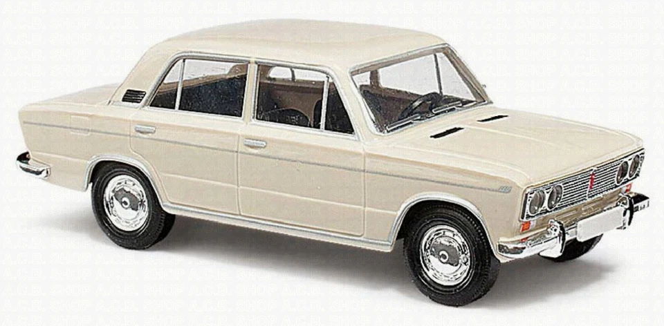 Lada 1500 Limousine WAS 2103 CMD-Collection 1973-84 Beige 1:87 Busch 50500 - Immagine 2 di 2