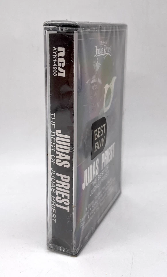 NOS - Factory Sealed - The Best of Judas Priest Cassette Tape - New Old Stock - Image 2 of 4