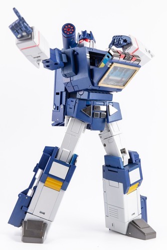 New Transforms RP-46 Soundwave & 3 tapes set Robot Figure Toy In Stock - Picture 5 of 8