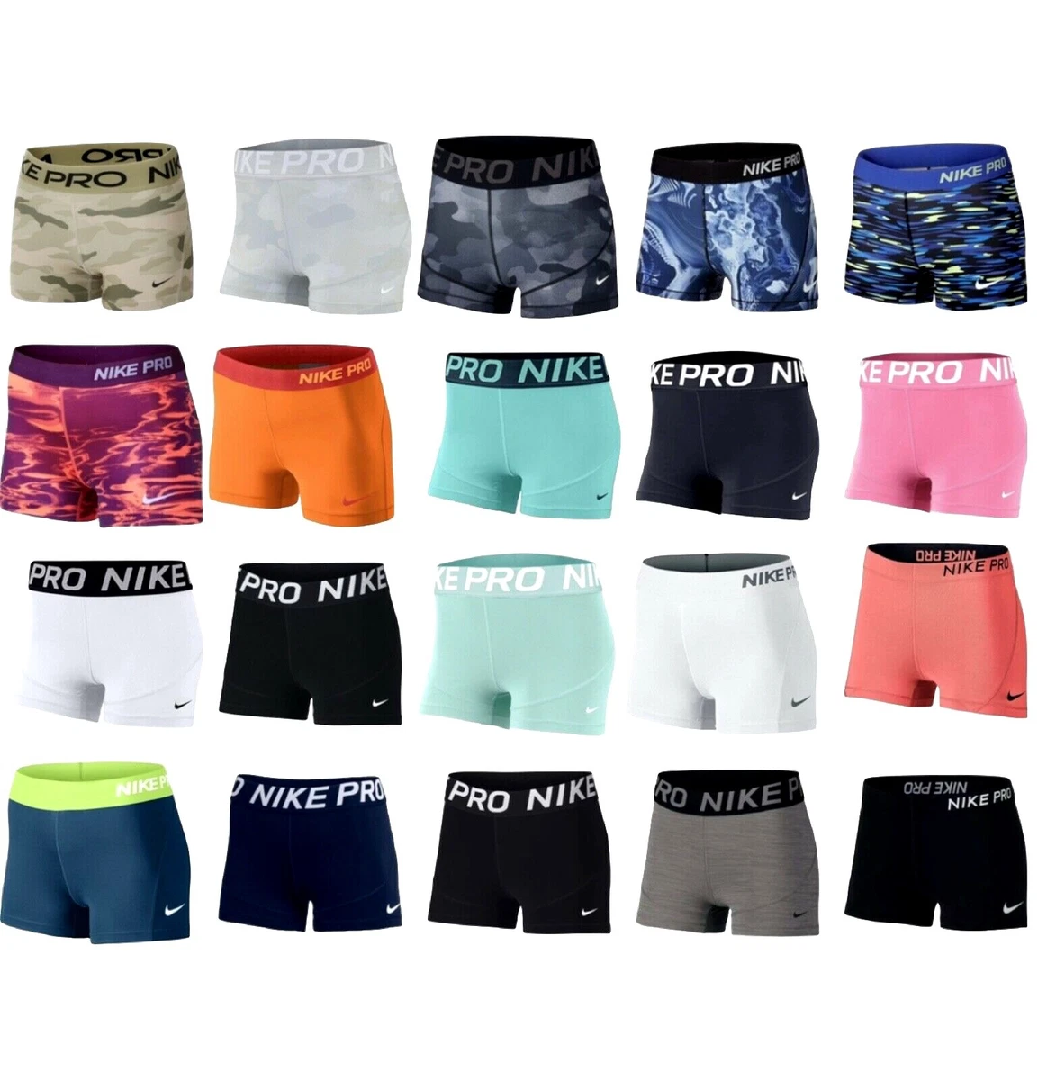 Nike Pro Older Kids' (Girls') Shorts. Nike ID