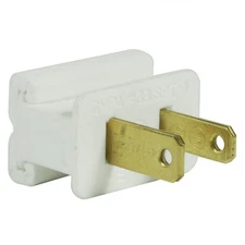 White SPT-1 Male Plug SPT-1 Gilbert Plug Vampire Plug Quick Plug 