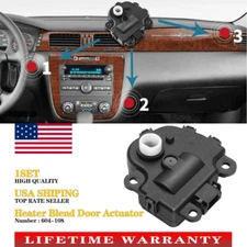HVAC Heater Air Blend Door Actuator for Chevrolet Impala Corvette Buick 604-108