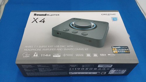 Creative Sound Blaster X4 Hi-Res 24bit 192kHz External USB DAC & Amp Sound Card - 第 3/3 張圖片