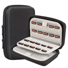 80-Slot Game Cartridge SD Card Holder Bag Storage Case for Nintendo Switch NS