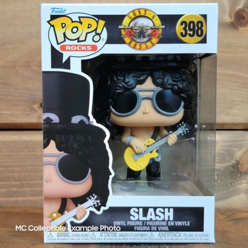 Figura Vinilo Guns N' Roses Axel Rose 397 & Slash 398 (1990) Rocks Funko Pop - Imagen 3 de 7