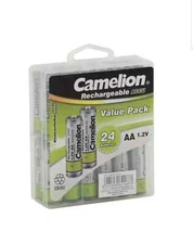 AA NiCd Solar Light Batteries 600mAh 24pk / toys & electronics Camelion + FS