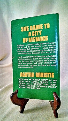 THEY CAME TO BAGHDAD BY AGATHA CHRISTIE DELL MYSTERY 8700 1ST PRINT APR 1974 PB. - Imagen 2 de 6