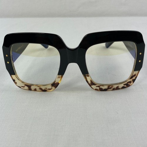 IF Sunglasses Eyeglasses Oversized Chunky Square Hand Made UV400 97394 Cat.3 B63 - 第 1/13 張圖片