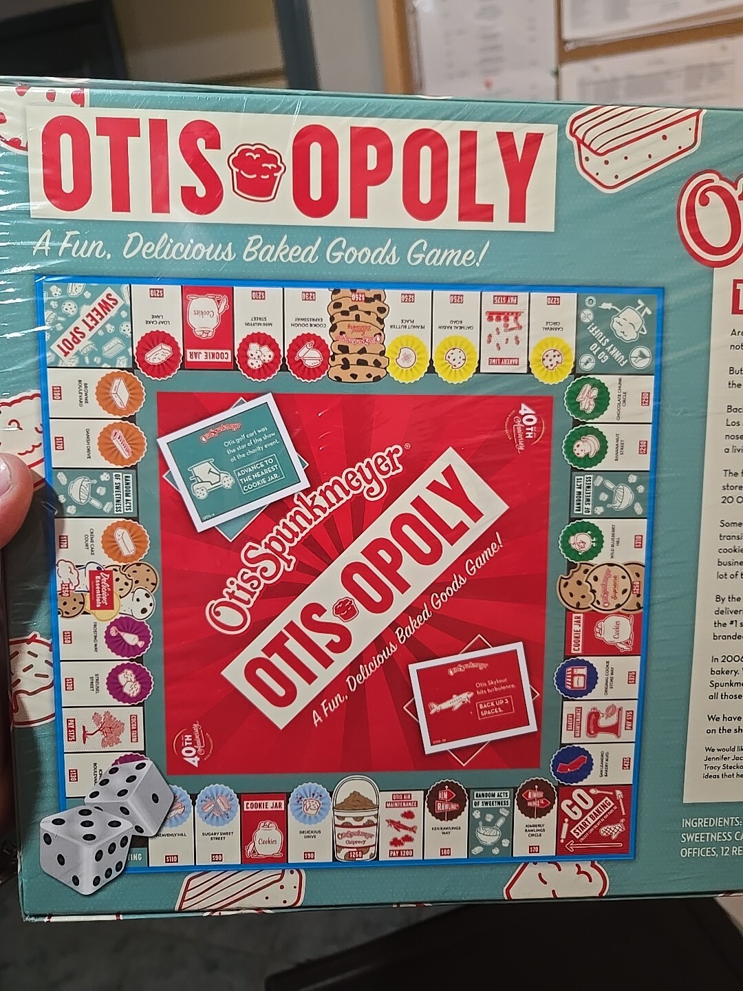 Otis-Opoly Otis Spunkmeyer 40th Anniversary Monopoly Board Game NIB SEALED RARE!