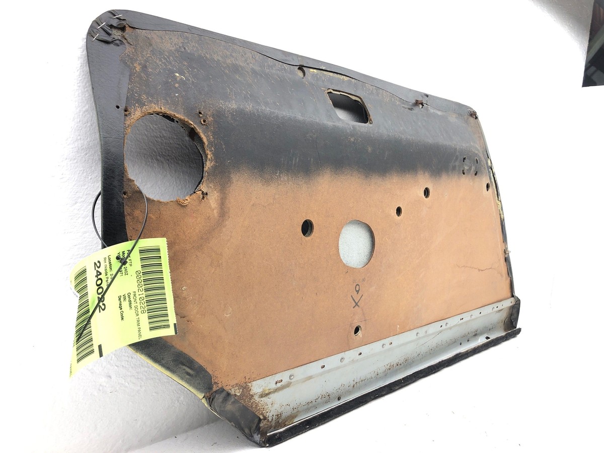 71 Nissan 240z Rh Passenger Right Front Inside Door Trim Panel Oem